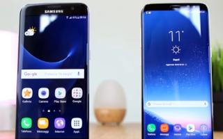 Сравнение Samsung Galaxy S7 и Galaxy S8 — в чем отличия и что лучше?